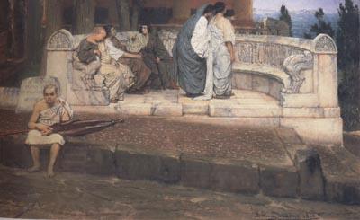 Alma-Tadema, Sir Lawrence An Exedra (mk23) China oil painting art